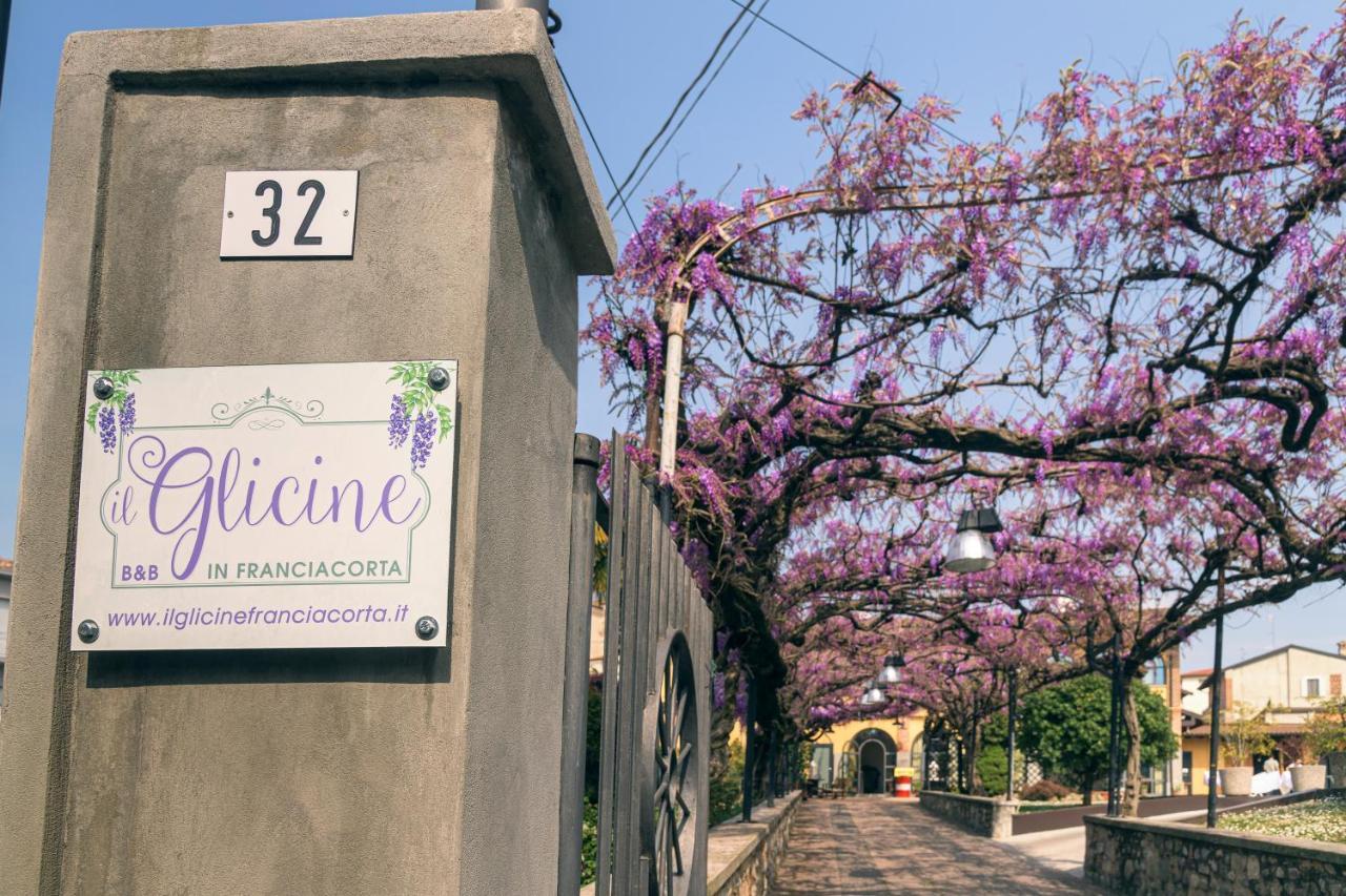 Il Glicine B&B Ristorante Cazzago San Martino Eksteriør bilde